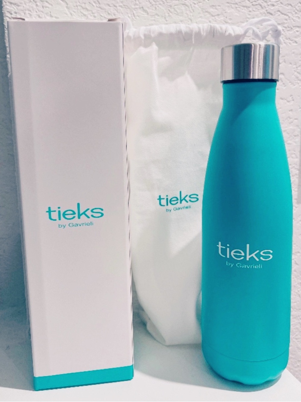 Tieks by Gavrieli Insulated Water Bottle - Teal
